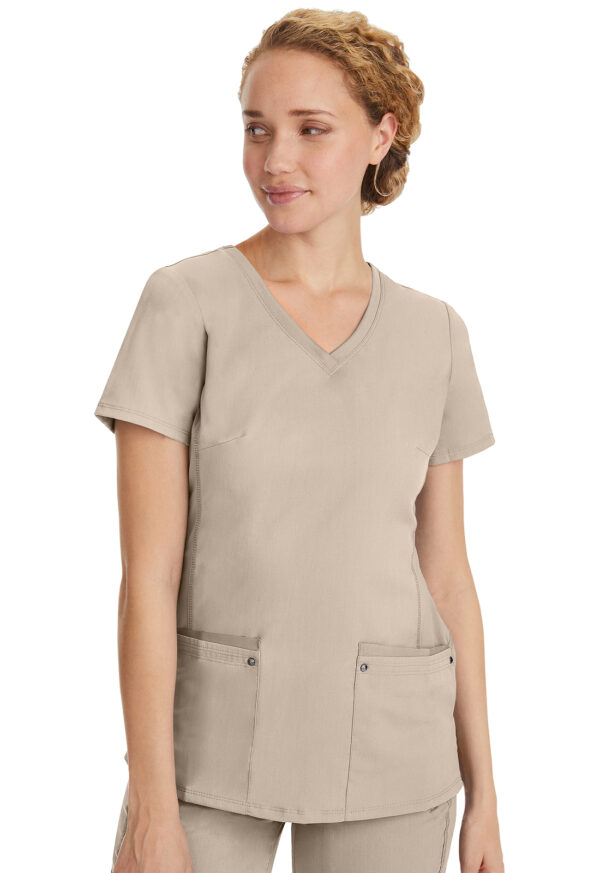 2245 Camiseta femenina Khaki - Imagen 3