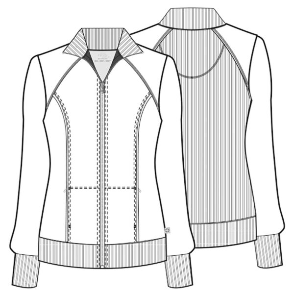 2391A Chaqueta femenina Black - Imagen 2