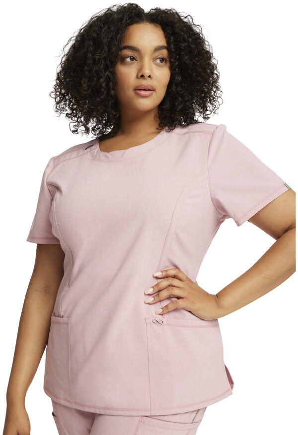 2624A Top femenino Frosted Rose Heather