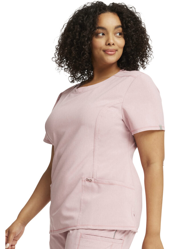 2624A Top femenino Frosted Rose Heather - Imagen 3