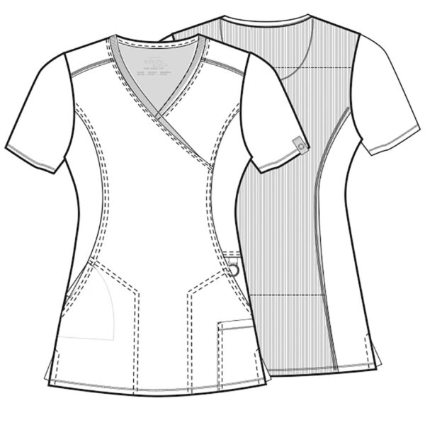 2625A Top femenino Navy - Imagen 6