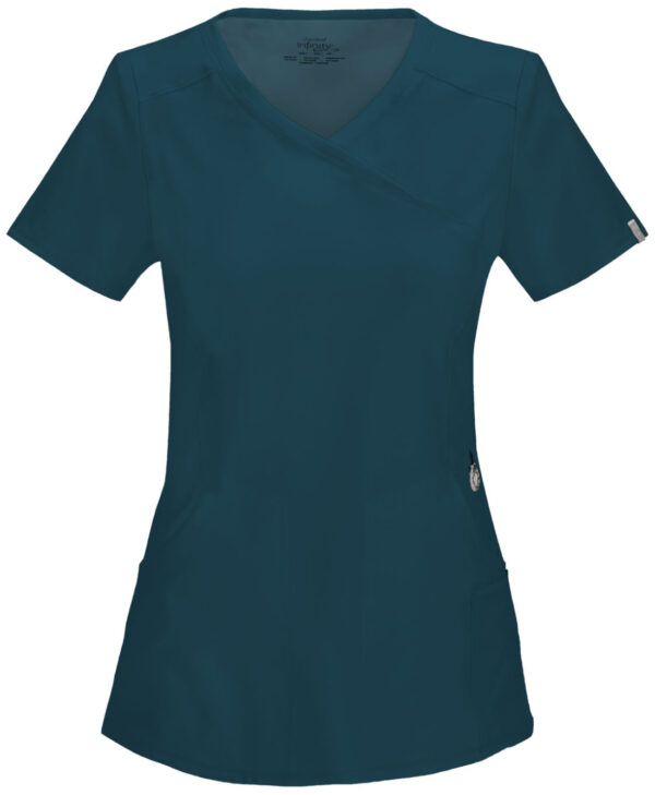 2625A Top femenino Caribbean Blue