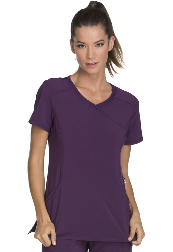 2625A Top femenino Eggplant