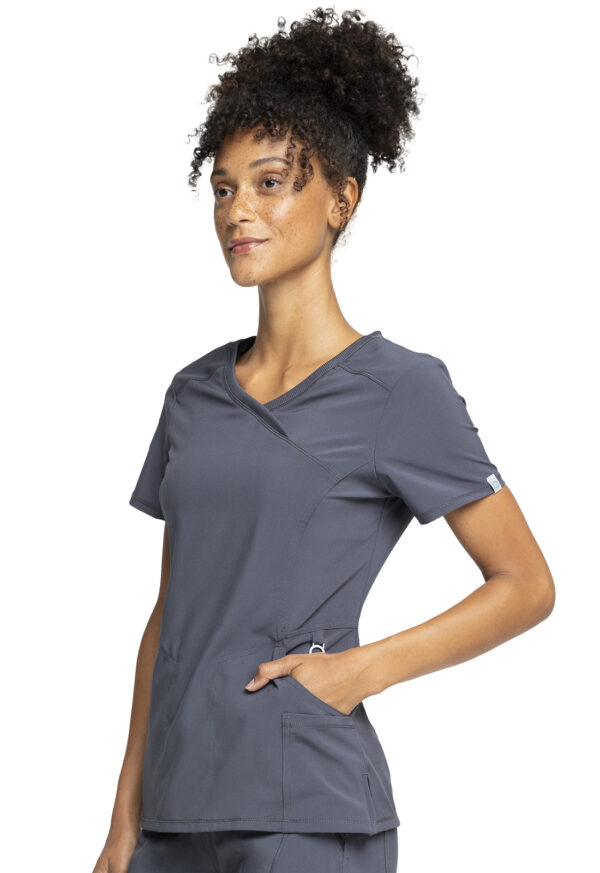 2625A Top femenino Pewter - Imagen 3