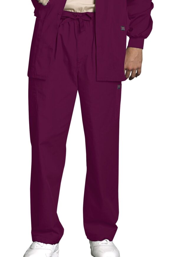 4000 Pantalón masc. de cordón Wine