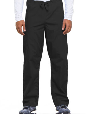4100 Pantalón c/cordón unisex Black