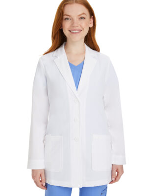 5053 Bata médica femenina White