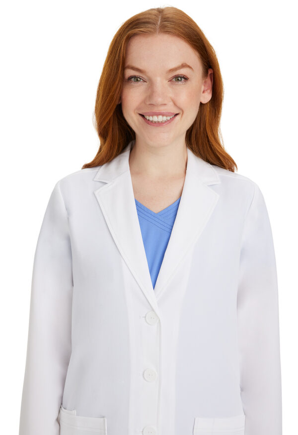 5053 Bata médica femenina White - Imagen 2