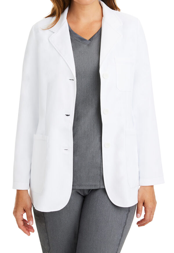 5160 Bata médica femenina White - Imagen 2