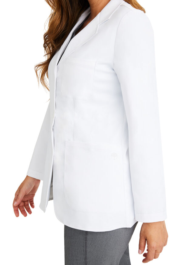 5160 Bata médica femenina White - Imagen 4