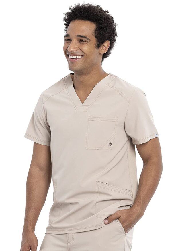 CK900A Camiseta masculina Khaki - Imagen 3