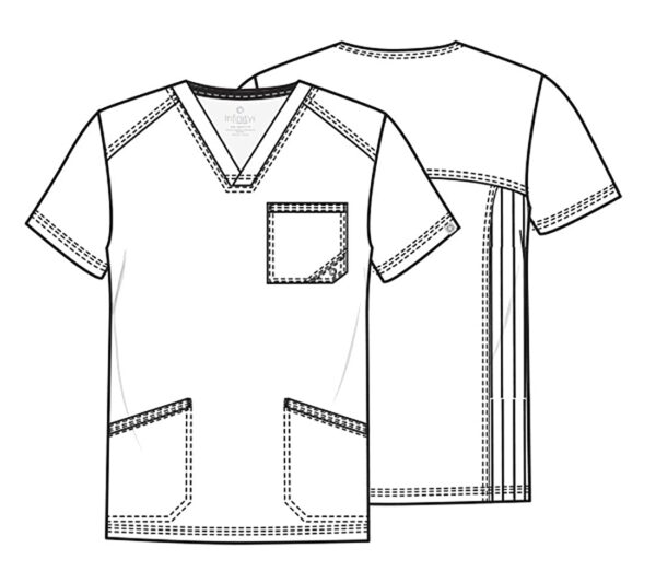 CK900A Camiseta masculina Khaki - Imagen 4