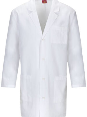 83402AB Bata médica unisex 37" White