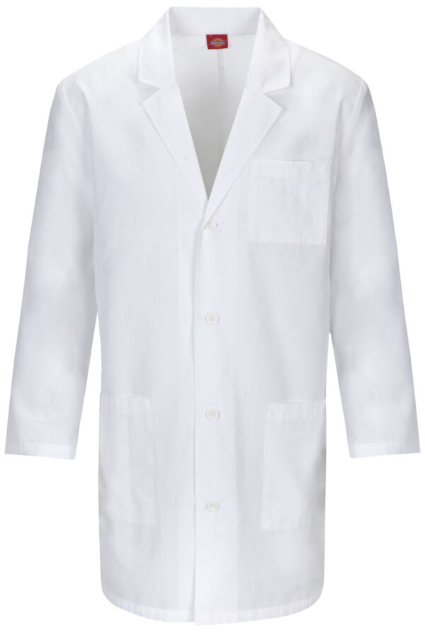 83402AB Bata médica unisex 37" White