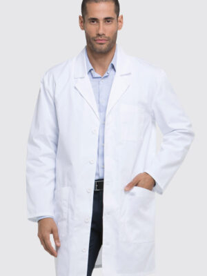 83404 Bata médica unisex 37" White
