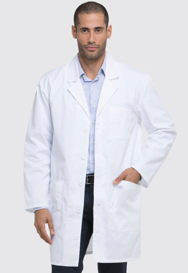 83404 Bata médica unisex 37" White