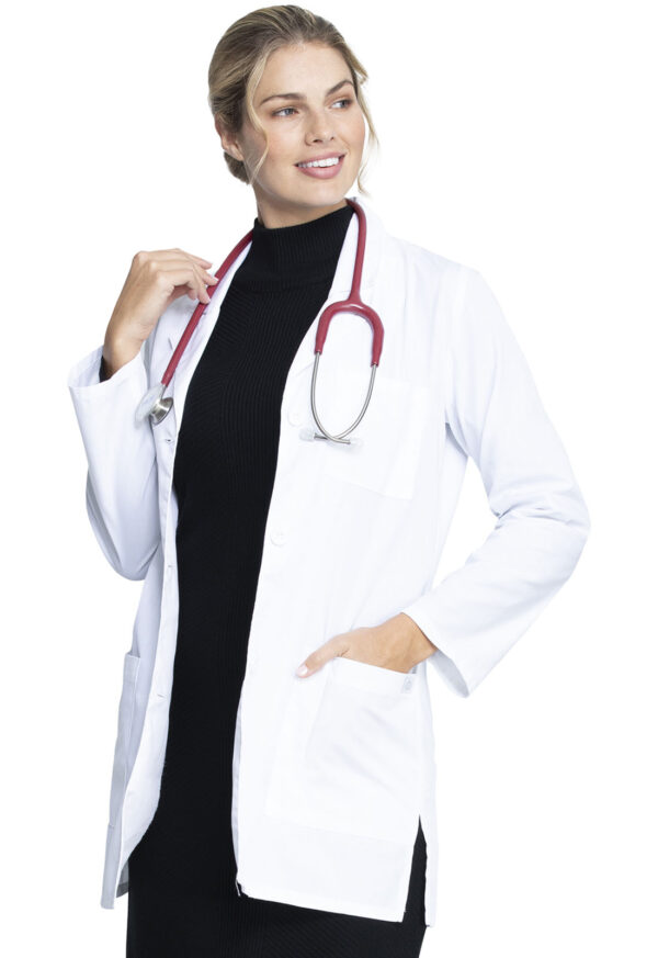 84400 Bata médica femenina 32" White - Imagen 2