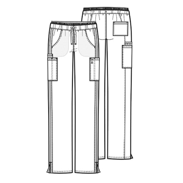 CK003 Pantalón femenino Black - Imagen 5