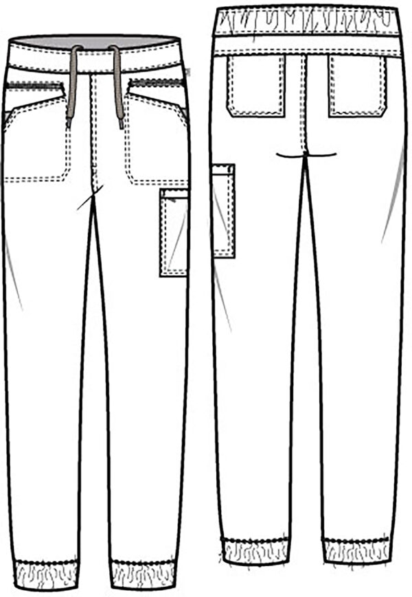 CK206A Pantalón masculino Pewter - Imagen 4