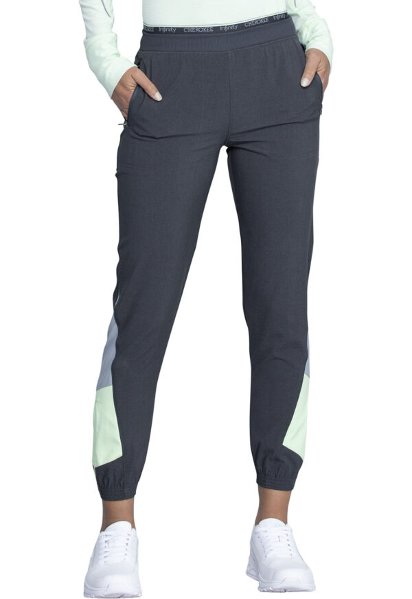 CK225AP Pantalón femen. jogger HEATHER CHARCOAL - Imagen 5