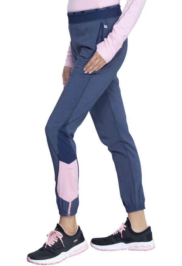 CK225AP Pantalón femen. Heather Navy - Imagen 3