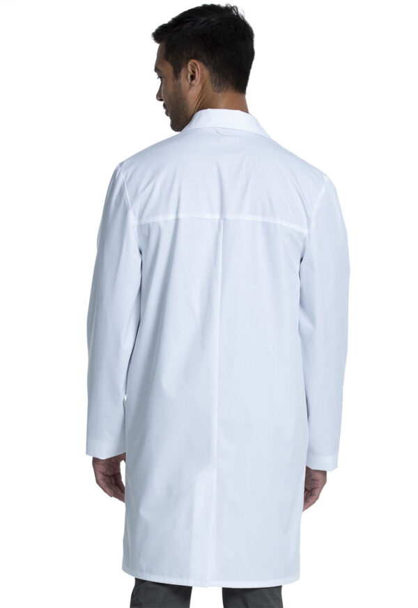 CK412 Bata médica masculina White - Imagen 3