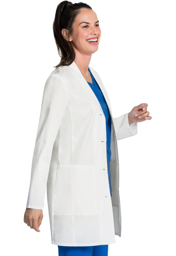 CK452 Bata médica femenina White - Imagen 3