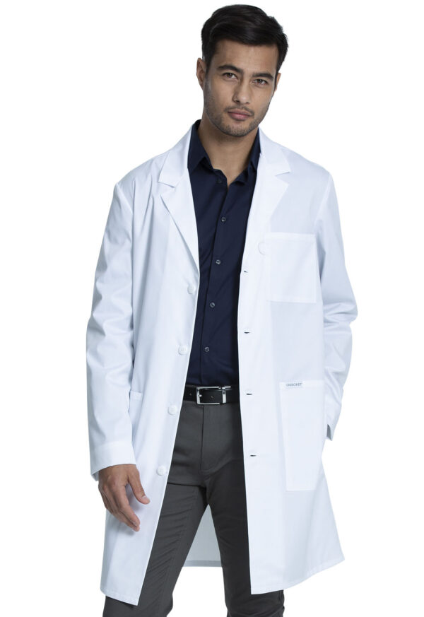 CK460 Bata médica unisex White