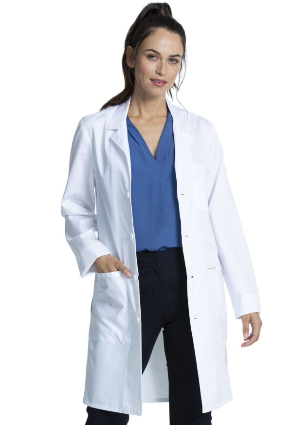 CK460 Bata médica unisex White - Imagen 2