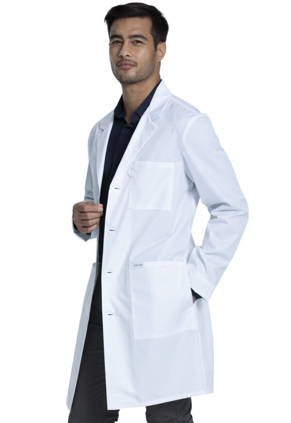 CK460 Bata médica unisex White - Imagen 3