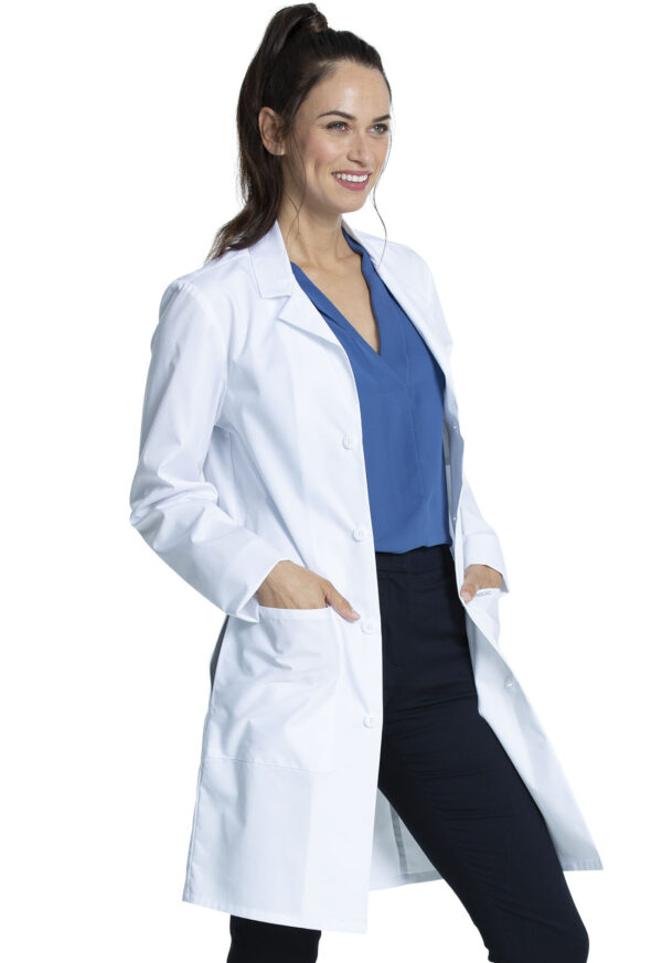 CK460 Bata médica unisex White - Imagen 8