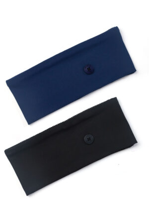 CK507 Basic Headband Navy & Black