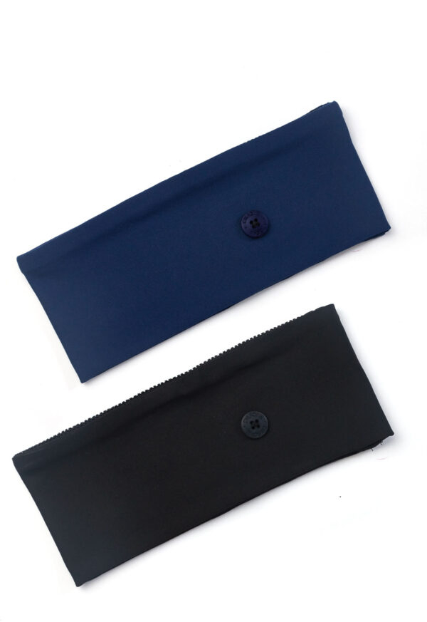 CK507 Basic Headband Navy & Black