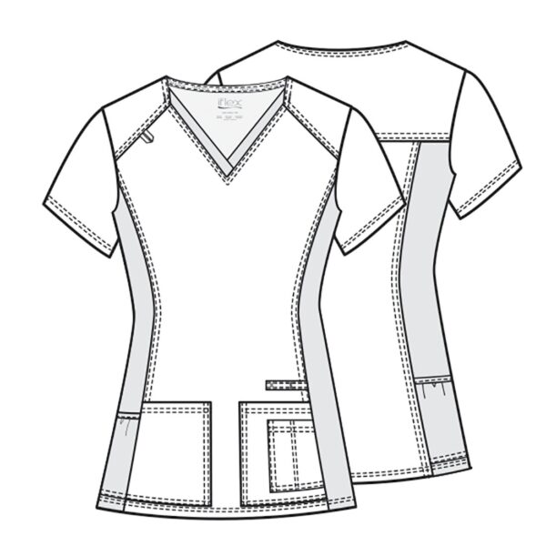CK605 Camiseta femenina Royal - Imagen 5