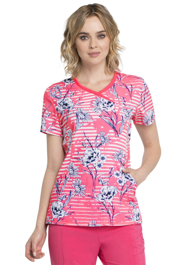 CK608 Top femenino Line Me Up Floral