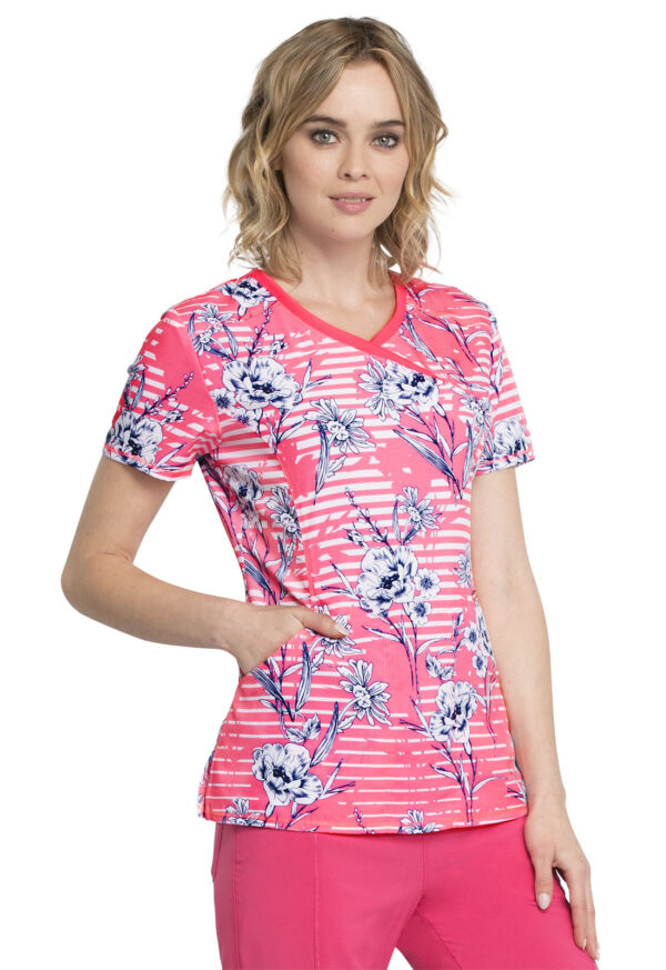 CK608 Top femenino Line Me Up Floral - Imagen 2