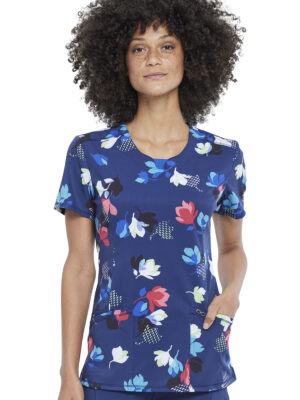 CK609 Top femen. TwoToneTulip