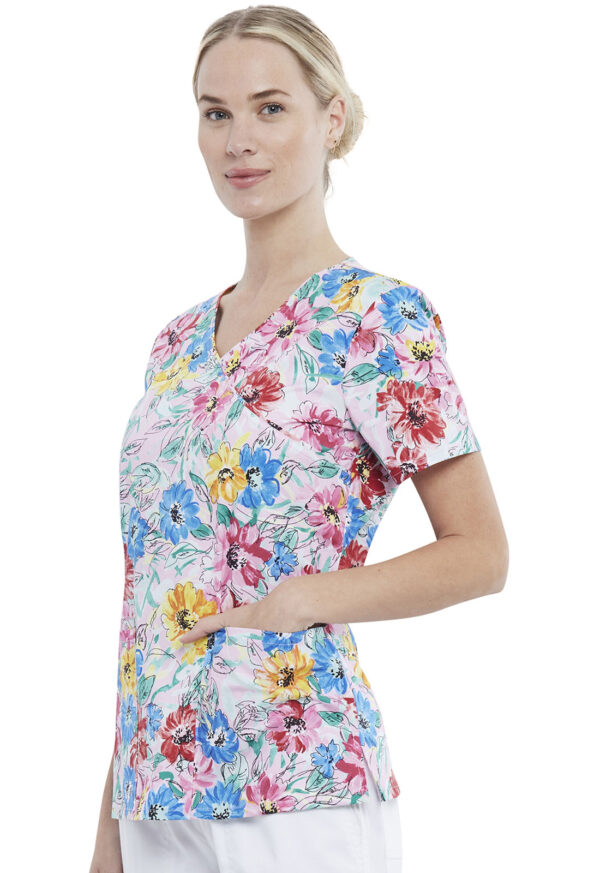 CK614 Top femen. WatercolorBlossoms - Imagen 3