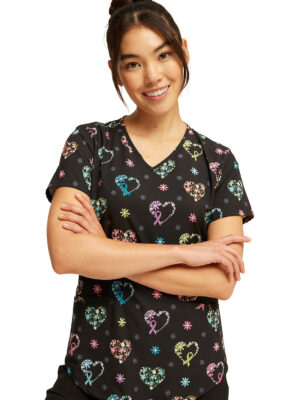 CK637 Top femenino Care Flor-All