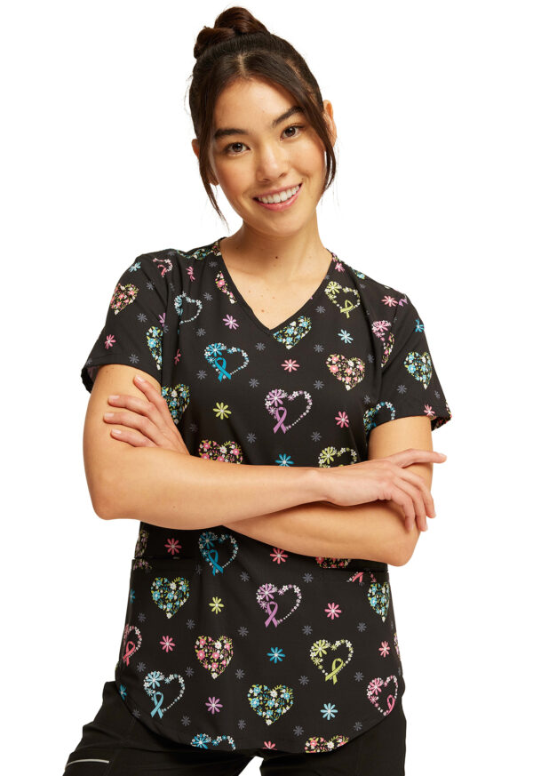 CK637 Top femenino Care Flor-All