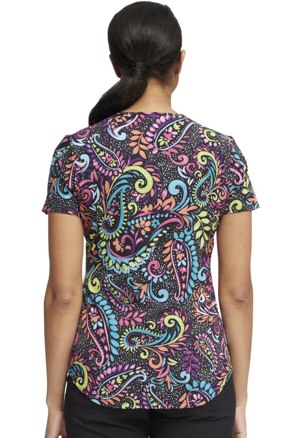 CK637 Top femenino Painted Paisley - Imagen 4