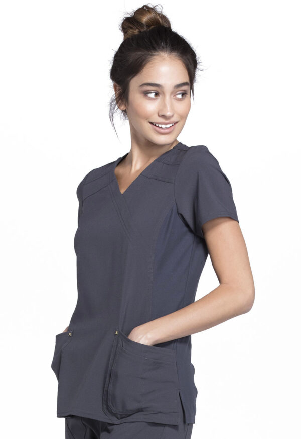CK680 Top femenino Pewter - Imagen 2