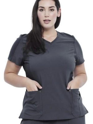 CK711 Camiseta femen. Pewter