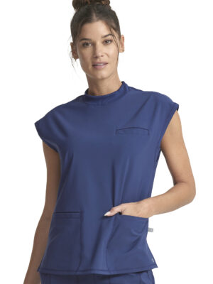 CK742A Top femenino Navy
