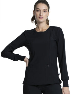 CK781A Camiseta manga larga femen. Black