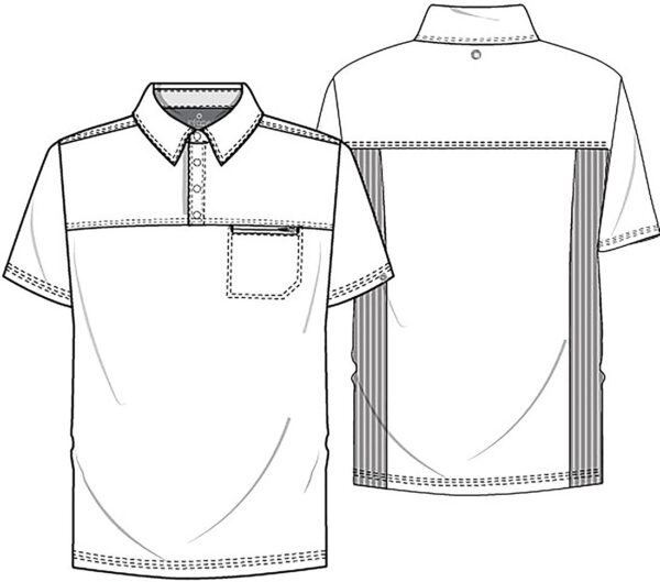 CK825A Top masculino Black - Imagen 7