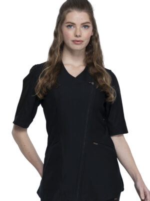 CK842 Top largo, manga 3/4 Black