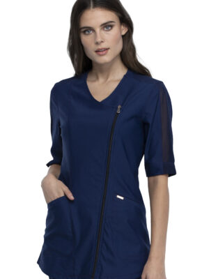 CK842 Top largo, manga 3/4 Navy
