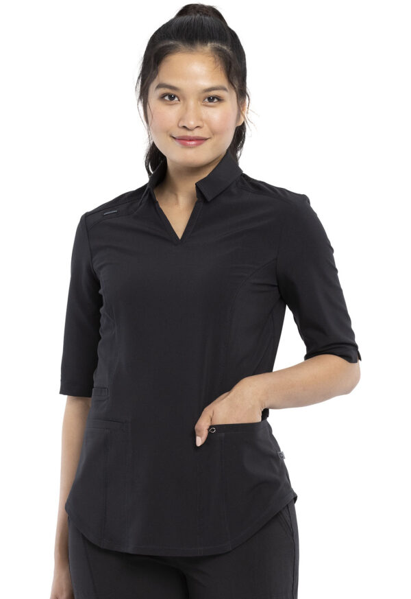 CK872A Camiseta femen. polo Black