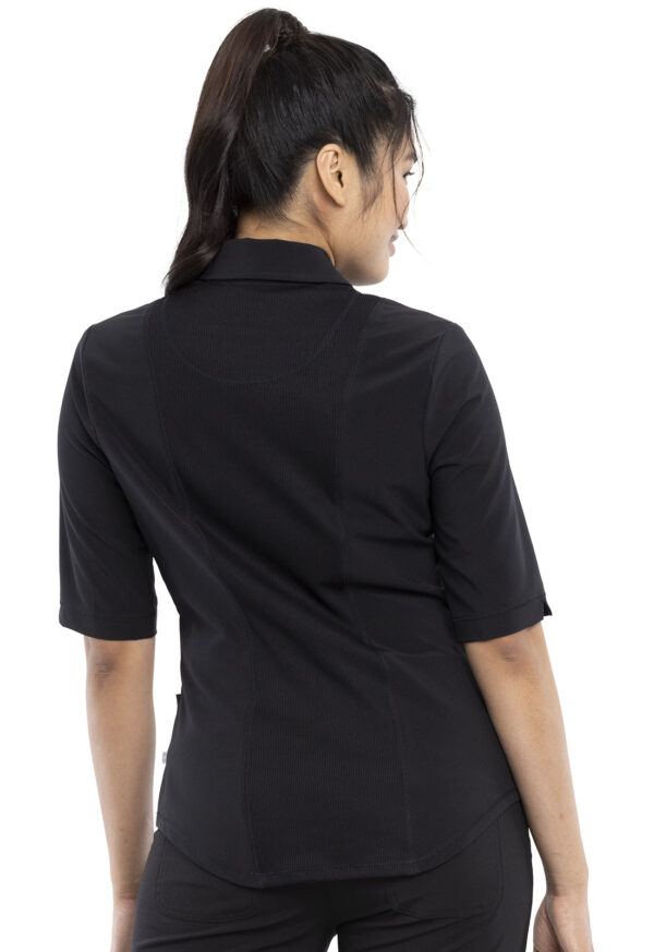 CK872A Camiseta femen. polo Black - Imagen 4